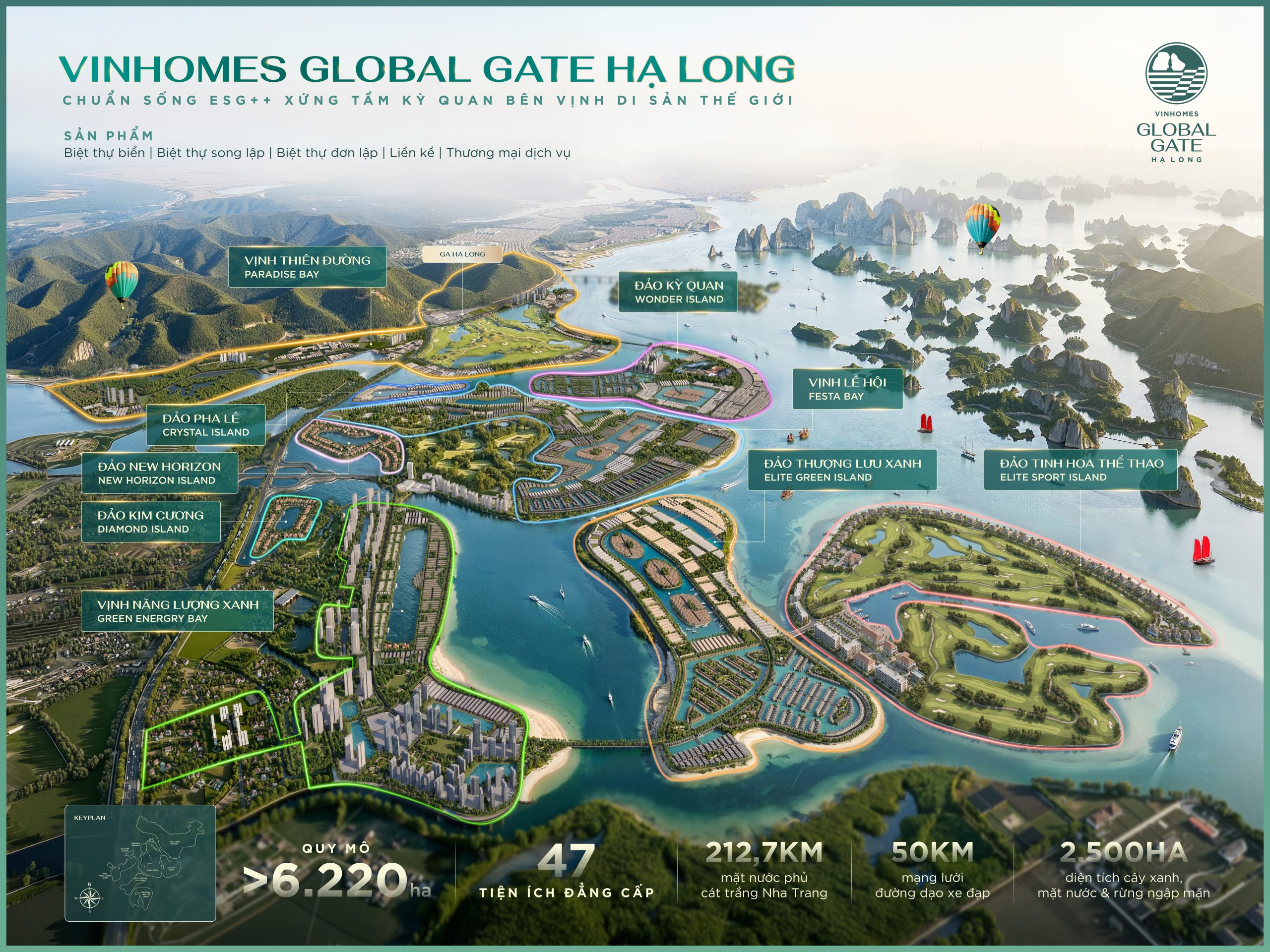 Vinhomes Global Gate Hạ Long THIÊN ĐƯỜNG NHIỆT ĐỚI