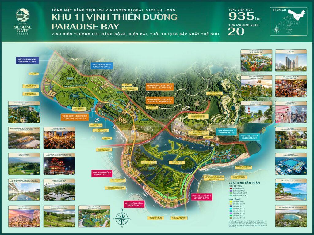 VỊNH THIÊN ĐƯỜNG- VINHOMES GLOBAL GATE HẠ LONG
